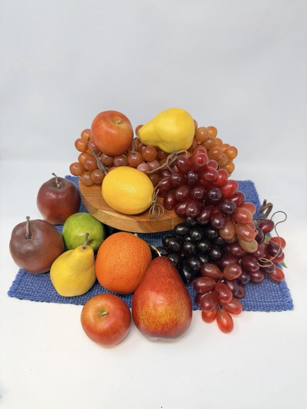Faux Fruit and Vegetables 14 Piece Set Plastic Props Photography Home Staging